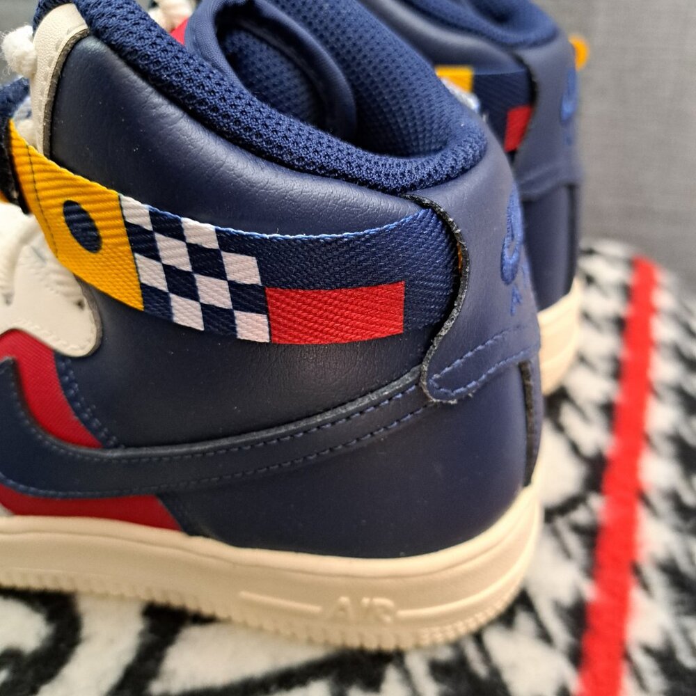 % Nike Air Force 1 AV7958-100 High Nautical Size 5.5Y Nautical Redux A55 - Picture 5 of 14